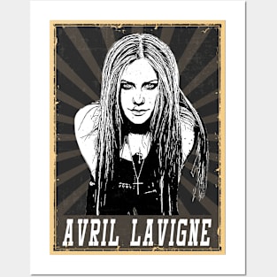 80s Style Avril Lavigne Posters and Art